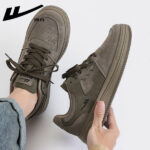 Pull-Back Men’s Autumn & Winter Sneakers – Shock-Absorbing & Trendy - Image 3
